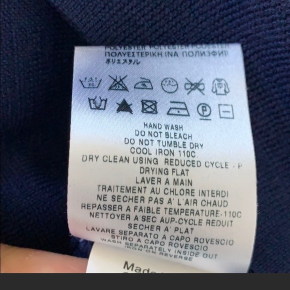 LOVE Moschino Merino turtleneck-geo print Sleeves - Picture 3 of 5